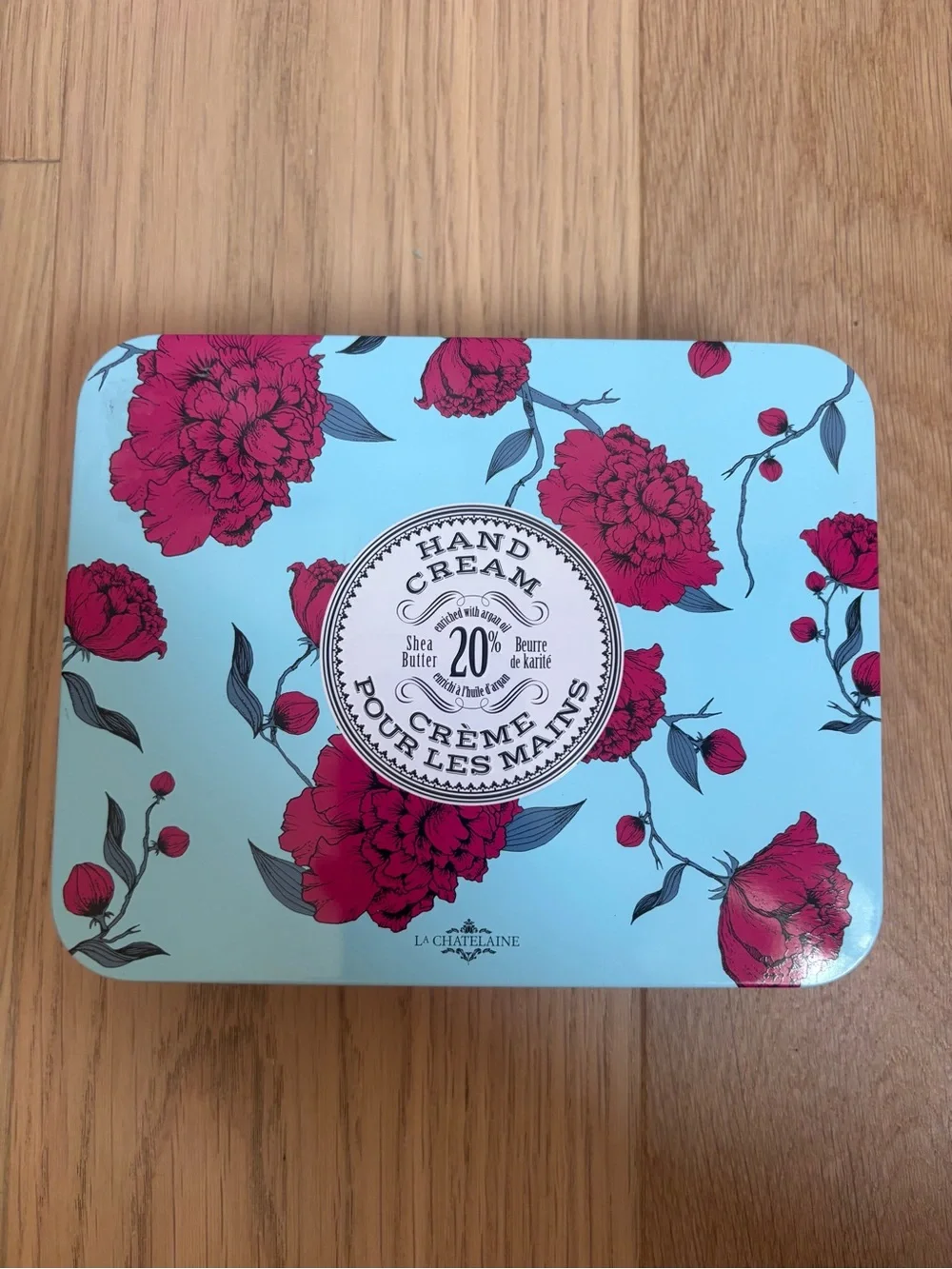 La Chatelaine Hand Cream Set - 3 Pack with Tin
